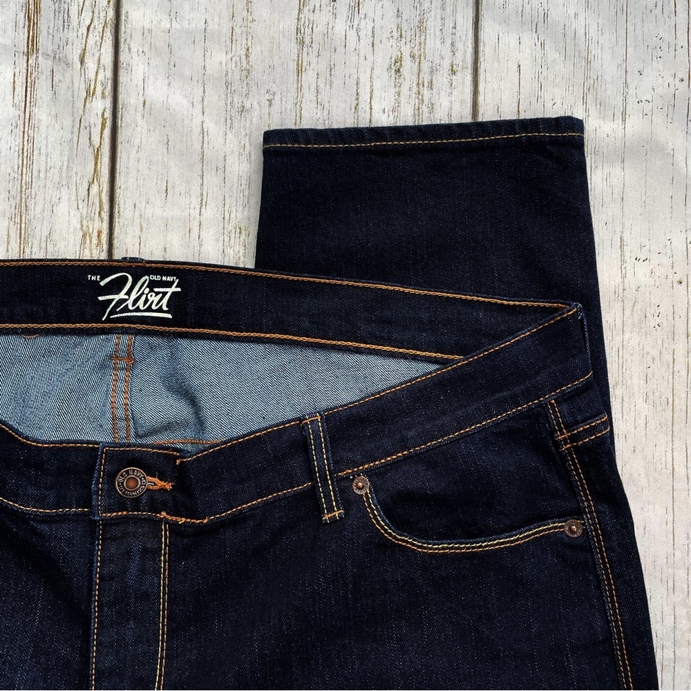 Old Navy Women’s The Flirt Dark-wash Plus Size Skinny Jeans Size 18 Regular - Picture 4 of 7